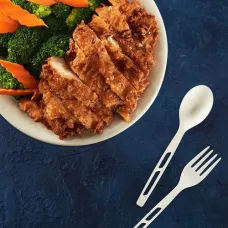 Karat Earth Heavy Weight CPLA Compostable Tea Spoon Wrapped